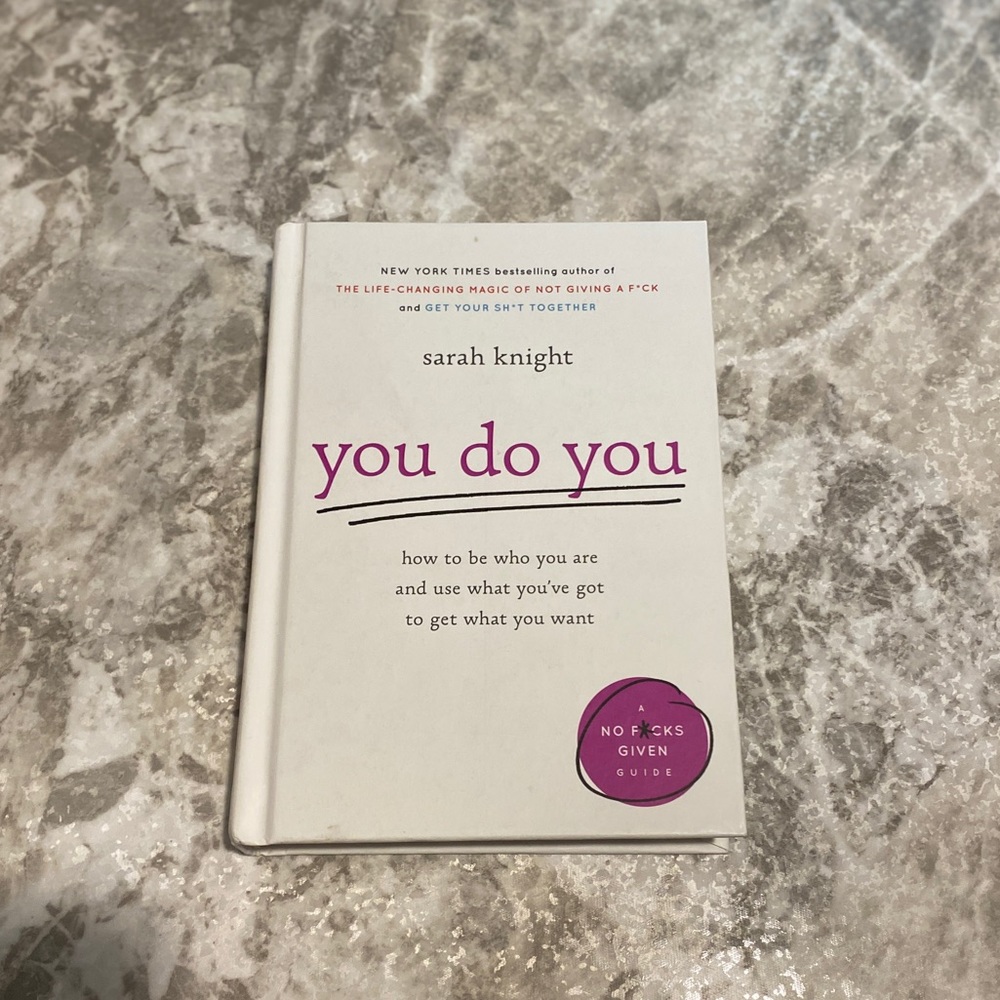 📚 HARDCOVER YOU DO YOU BY SARAH KNIGHT